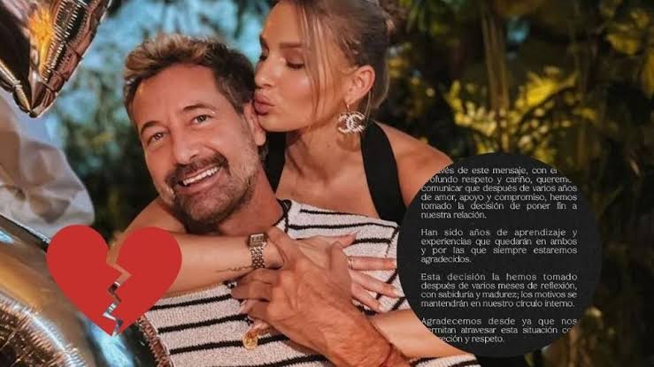 Gabriel Soto anuncia el fin de su relación con Irina Baeva por medio de un comunicado