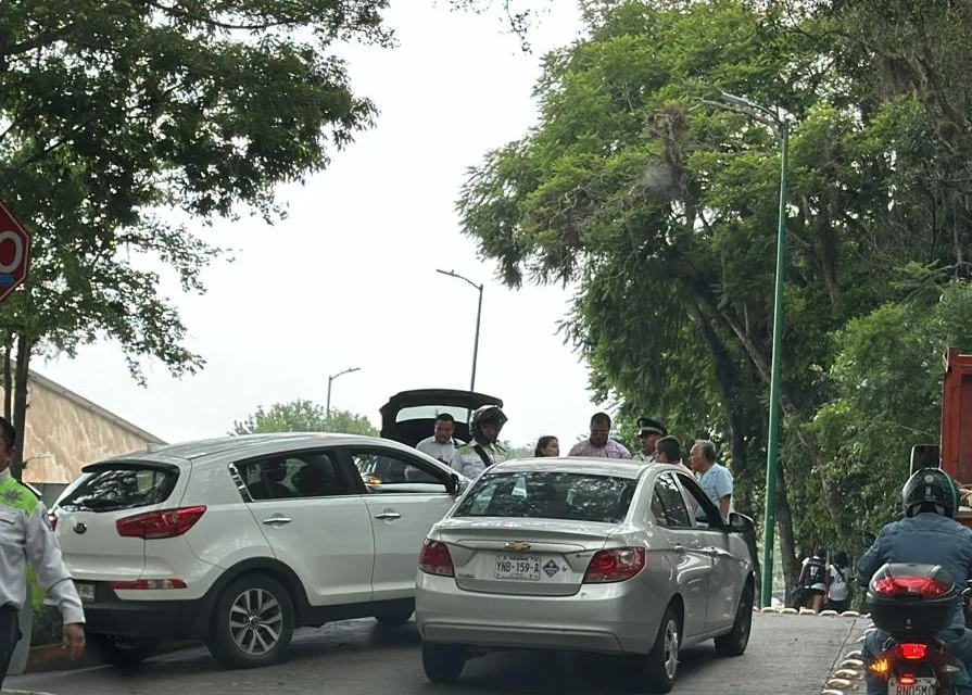 Accidente de tránsito en Paseo de Las Palmas, Xalapa