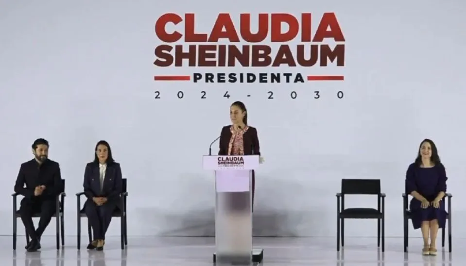 La presidenta electa Claudia Sheinbaum presenta a los secretarios de Cultura, Trabajo y Turismo