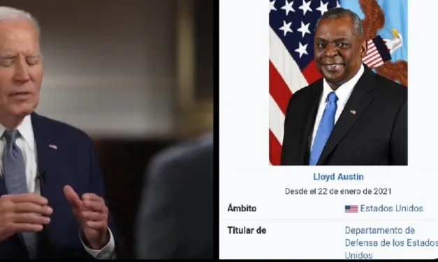 Biden olvida el nombre de su secretario de Defensa y lo llama ‘el tipo negro’