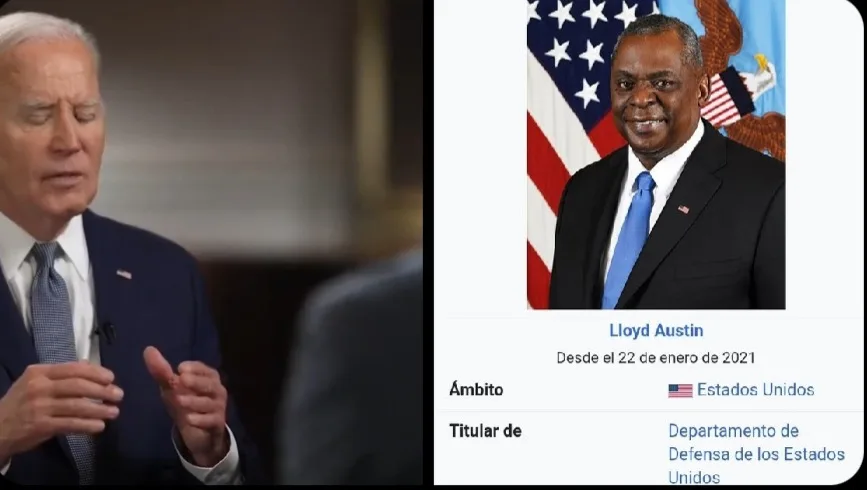 Biden olvida el nombre de su secretario de Defensa y lo llama ‘el tipo negro’