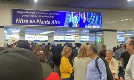 Video: Aeropuerto de Guadalajara un caos este viernes