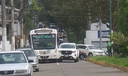 Accidente de tránsito en la avenida Araucarias, Xalapa