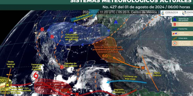 Monzón propiciará lluvias fuertes con posibles granizadas en estas regiones del país