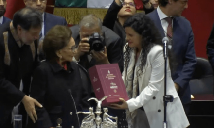 Entrega Luisa María Alcalde el Sexto Informe de Gobierno en el Congreso