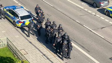 Ataque terrorista en Múnich frente a la embajada de Israel. El atacante fue abatido durante la intervención policial