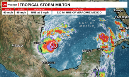 Se forma la tormenta tropical Milton en el Golfo de México. Se espera que se convierta en huracán en los próximos días