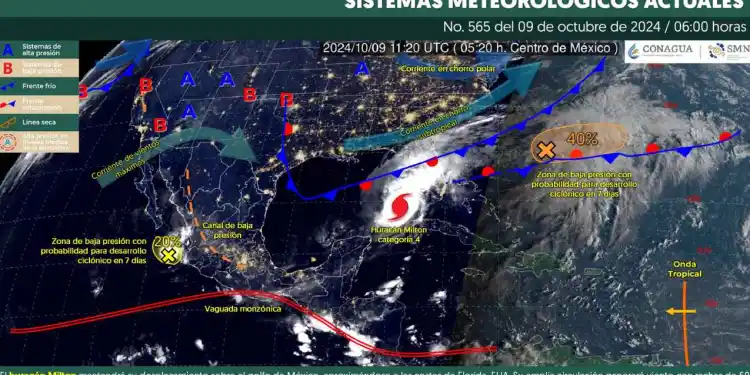 Prevén lluvias intensas HOY en estos estados