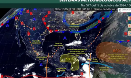 Onda tropical No. 26 continuará ocasionando lluvias intensas en estos estados