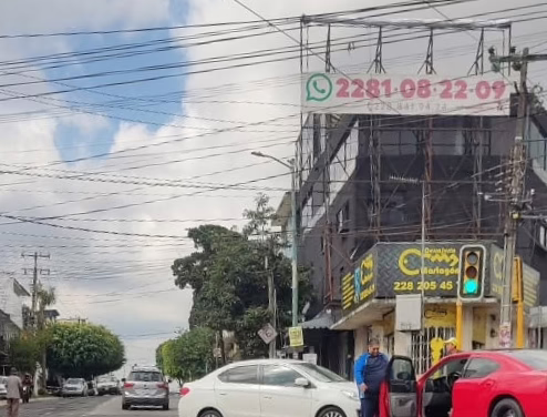 Accidente de tránsito en 20 de Noviembre y Revolución, Xalapa