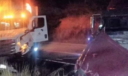 Durante la madrugada se registró un accidente en la carretera Amozoc-Perote