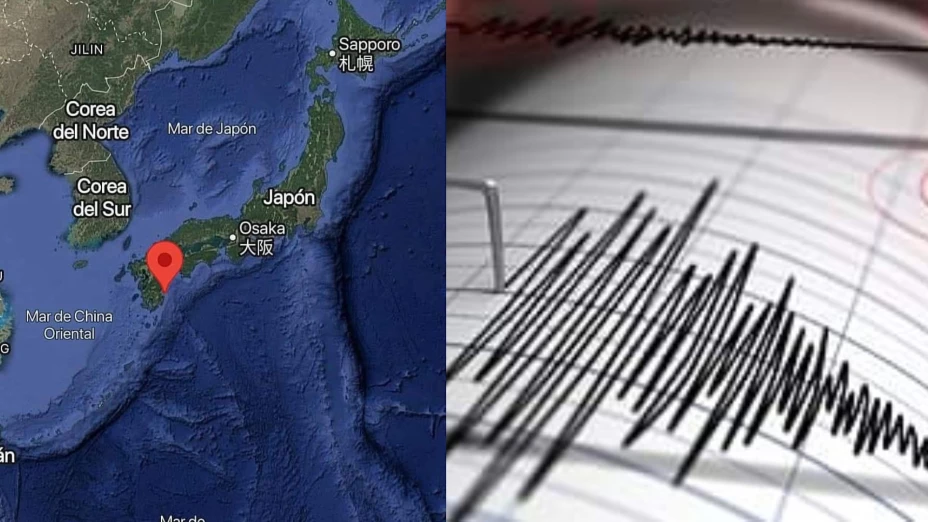 Reportan terremoto de 6.9 en Miyazaki, Japón