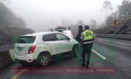 Accidente de tránsito en el libramiento de Xalapa