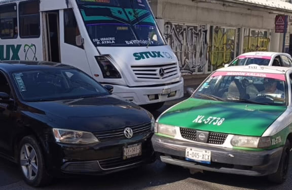 Tres accidentes de tránsito esta mañana en Xalapa
