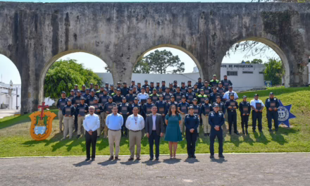Más de 540 elementos de seguridad se capacitan para servir mejor
