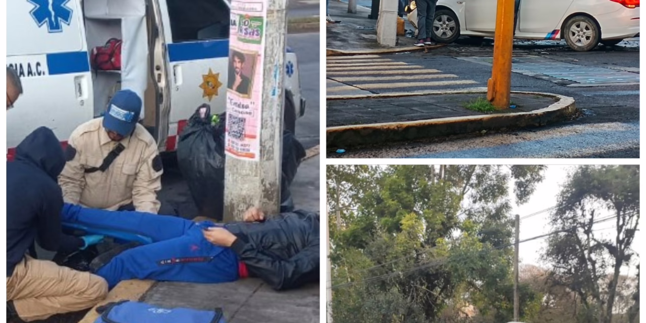 Amanecimos bravos! Tres accidentes esta mañana en Xalapa