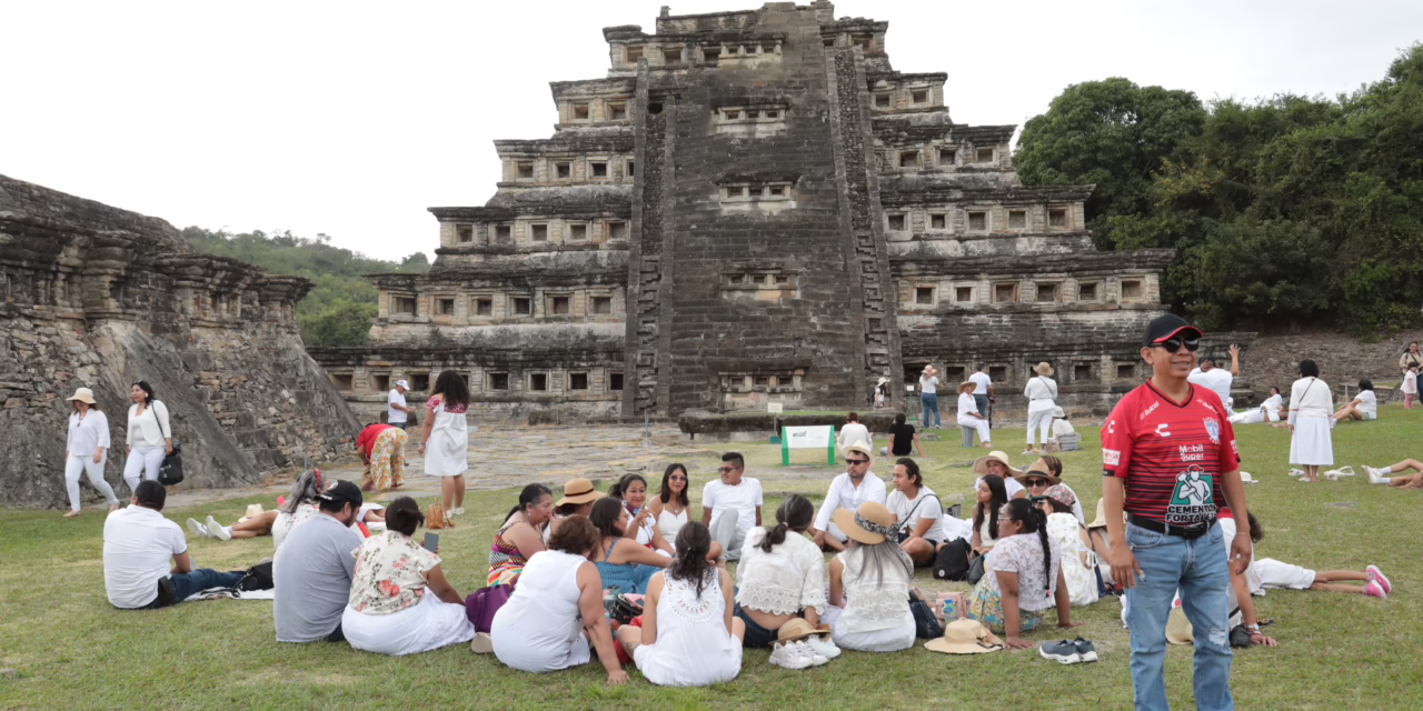 El Tajín sigue atrayendo multitudes tras el equinoccio de primavera