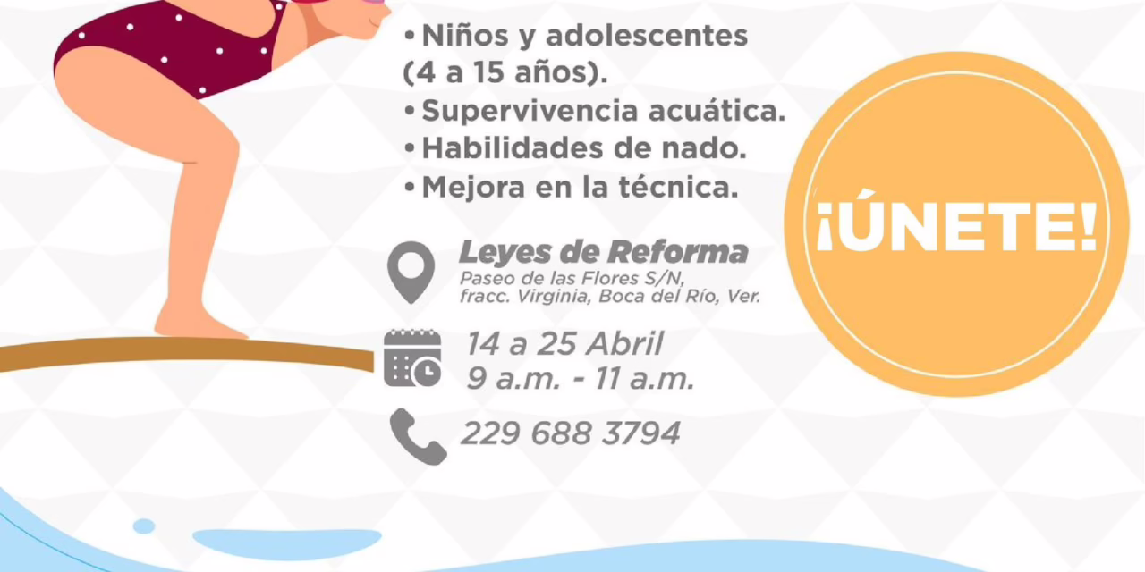 Abren IVD inscripciones para el Curso de Semana Santa en Leyes de Reforma