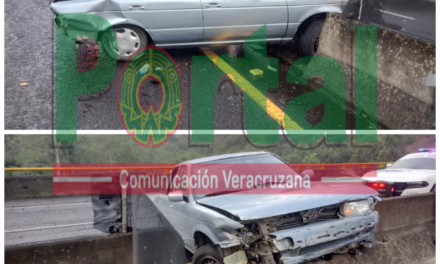 Accidente en el libramiento de Xalapa