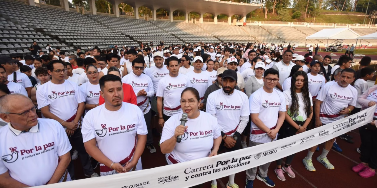 Carrera por la Paz: Veracruz se une al esfuerzo nacional contra las adicciones