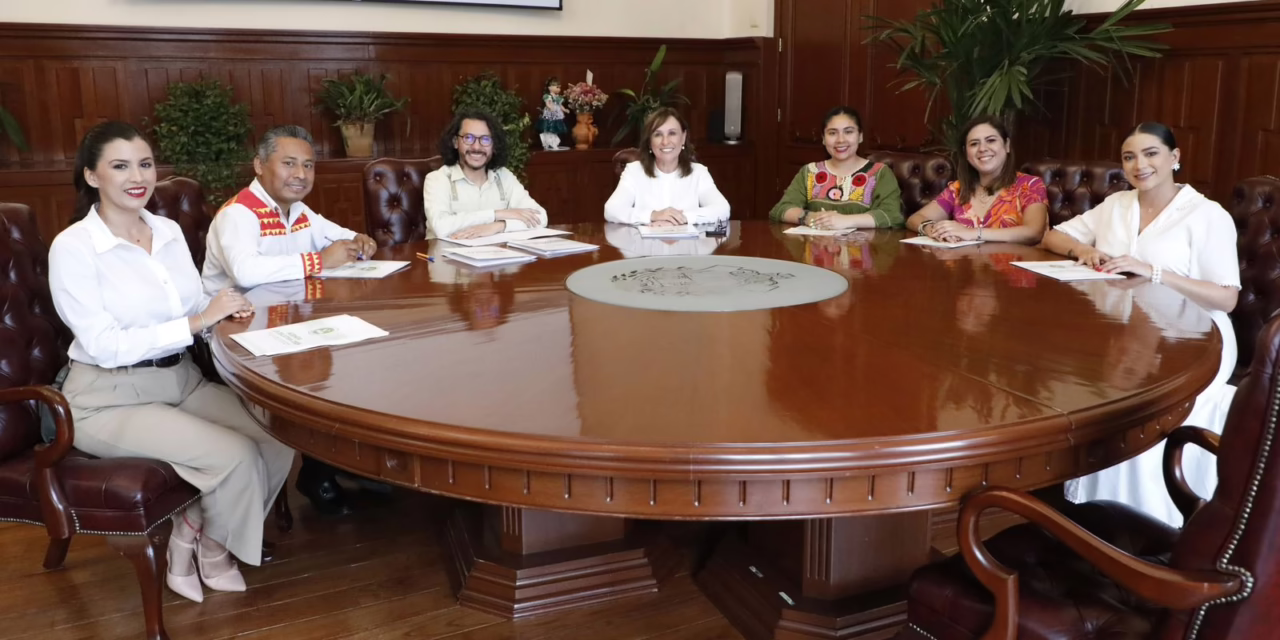 Se reúne Rocío Nahle con legisladores del Partido Verde