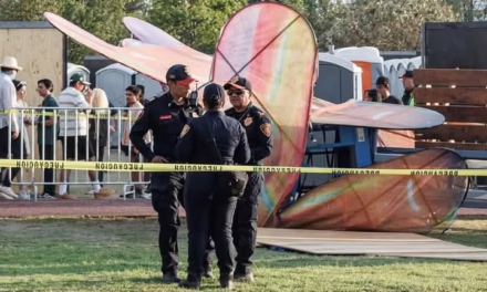 Se derrumba estructura en Parque Bicentenario CDMX y fallecen dos personas