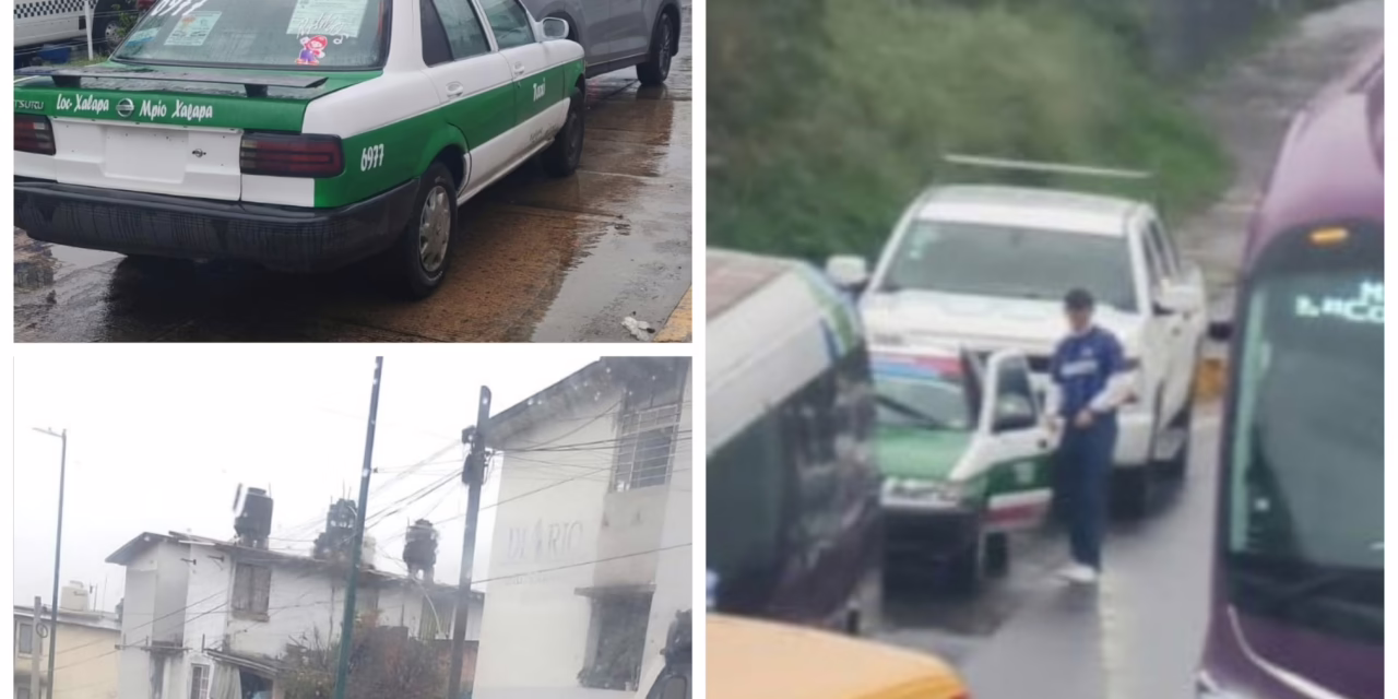 Tres accidentes de tránsito esta mañana en Xalapa