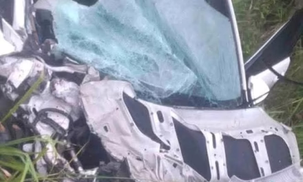 3 lesionados en accidente sobre la carretera La Tinaja -Tierra Blanca