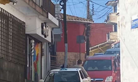 Accidente de tránsito en la zona centro de Xalapa
