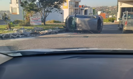 Accidente de tránsito a la altura de Plaza Monte Magno