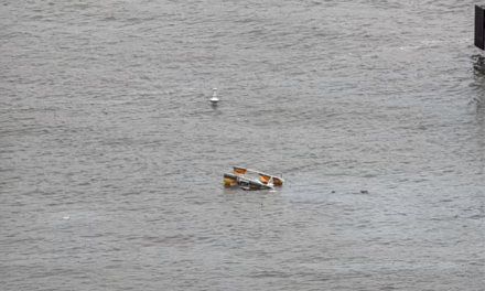 Video:Un helicóptero cayó al río Hudson en Nueva York
