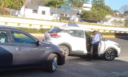 Accidente de tránsito a la altura de La Araucaria