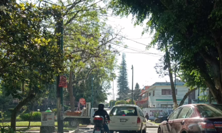 Accidente de tránsito en la avenida Orizaba