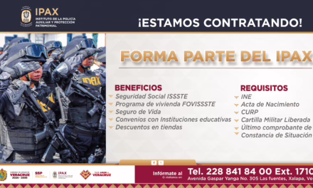 Reclutamiento IPAX Veracruz 2025: Beneficios y Cómo Ingresar