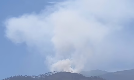 Se registran 2 incendios en las faldas del cofre de Perote