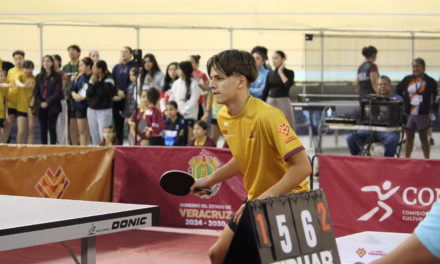 Carro completo para Veracruz en Tenis de Mesa  >Ilan Lima y Alexa Alejandre, medallistas en 2024, encabezan la delegación.