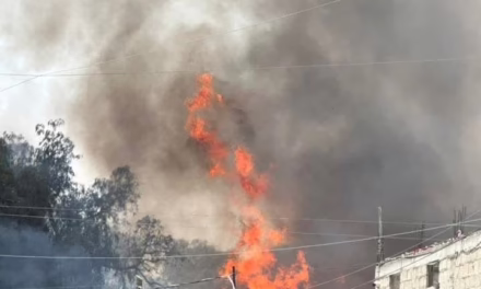 Se registra explosión en Tultepec 