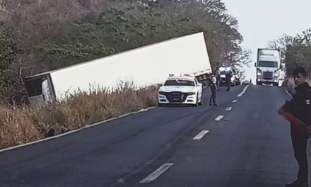 Accidente en la carretera Cardel – Poza Rica, a la altura de La Mancha