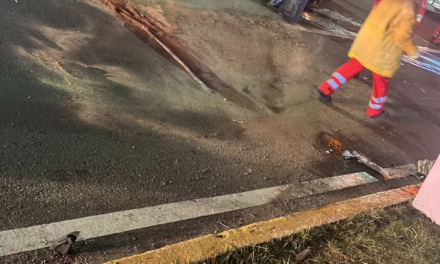 Se accidentan a la altura de Plaza Américas