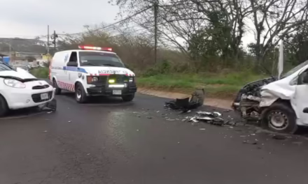 Accidente en la carretera Xalapa-El Castillo