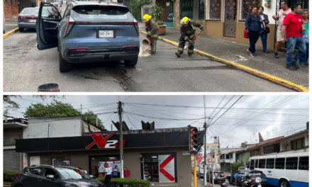 Accidente de tránsito en la Av. Américas y Sarabia