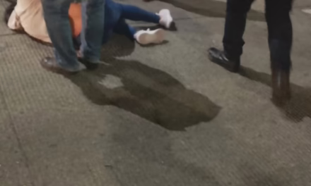 Mujer atropellada por motociclista en la Av. Ruiz Cortines