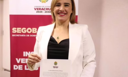 Gobernadora Rocío Nahle designa a Zaira Fabiola del Toro nueva titular del IVM