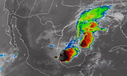 Probabilidad de tormentas y lluvias moderadas a fuertes en el estado de Veracruz