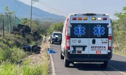Una motociclista perdió la vida este día, en la carretera El Chico – Chavarrillo,