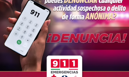 Denuncia ciudadana, clave para combatir el delito y proteger vidas