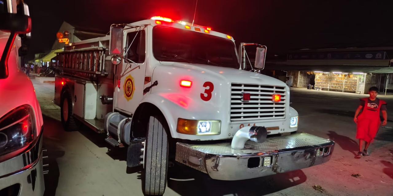 Se registra fuga de gas en la Central de Abastos