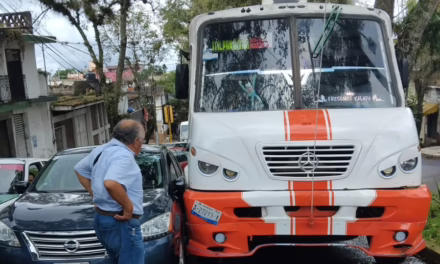 Accidente de tránsito en la Av. Américas
