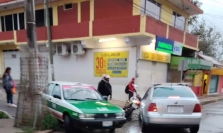 Accidente en la avenida Ébano, Xalapa