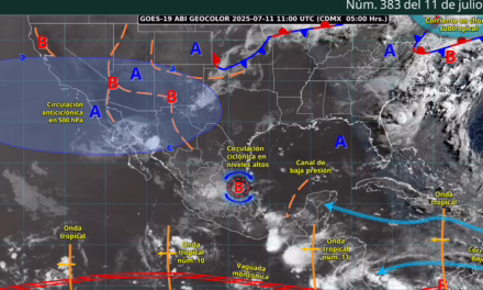 LLUVIAS PUNTUALES MUY FUERTES EN EL NOROESTE, OCCIDENTE, ORIENTE, SUR Y SURESTE DEL TERRITORIO NACIONAL